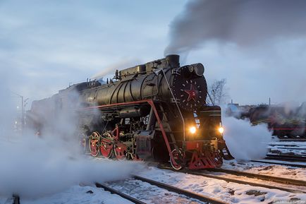Încălzirea locomotivei - tehphoto
