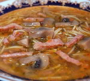 Rețete de supă vermicelli pe