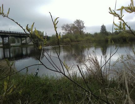 Ideea de râu pripyat a râului în timpul prezent
