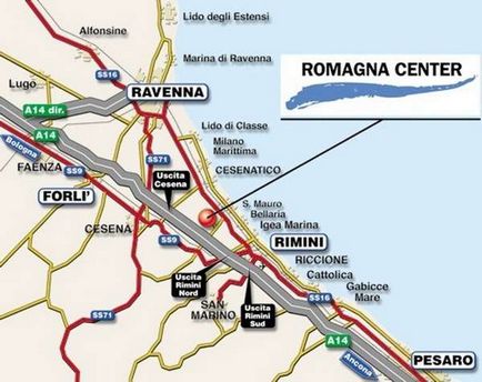 Centrele comerciale Rimini, magazinele, magazinele pentru copii și prețurile de cumpărături