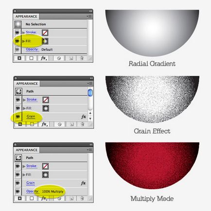 Döntetlen a Adobe Illustrator szüret poszter gabona hatása, a gyűjtemény tipp