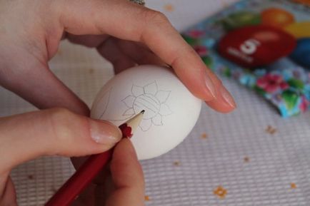 Pictura ouă wax clase de master la domiciliu cu fotografii și diagrame
