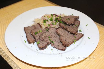 Roast beef - gătit pentru bărbați
