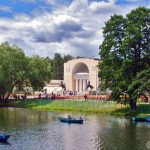 Acvariul de grădină din Moscova pe fotografie Mayakovsky, istorie