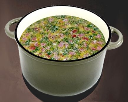 Сирний суп з шинки покроковий рецепт з фото
