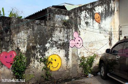 Old Phuket - graffiti, képek, túra, hogyan lehet egy útmutató a Phuket
