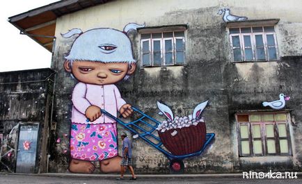 Orașul vechi din Phuket - graffiti, fotografie, excursie, cum să obțineți, ghid pentru Phuket