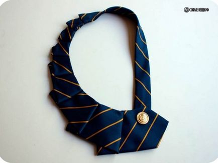Стильні жіночі коміри з чоловічих краваток (шиття і крій), журнал натхнення рукодільниці