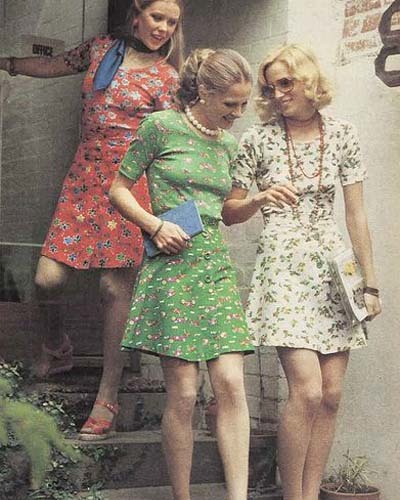 Stilul îmbrăcămintei din anii '70 este șocant pentru fiecare gust