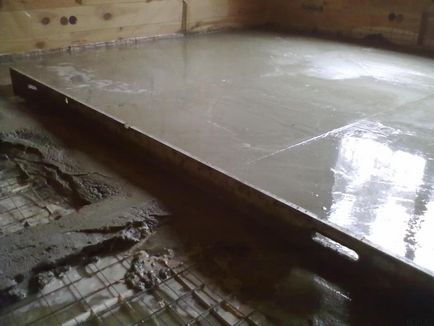 Șapă podele cu propriile mâini, reparații și materiale de construcție pentru apartament și oferind
