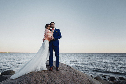 Nunta pe malul Golfului finlandez