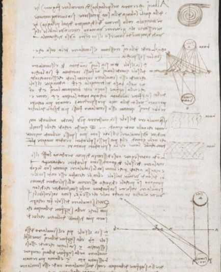 Titkos oldalakat a kézirat Leonardo da Vinci, hogy a világ még nem látott