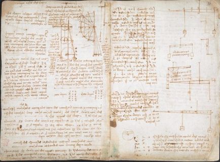 Paginile secrete din manuscrisul lui Leonardo da Vinci, pe care lumea nu le-a văzut încă