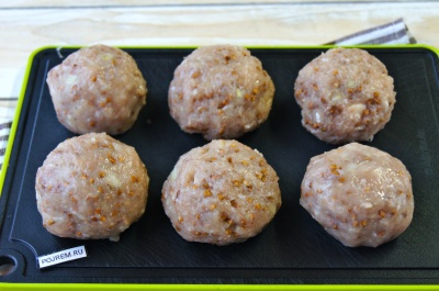 Meatballs cu hrișcă - rețetă pas cu pas cu fotografie cum să gătesc