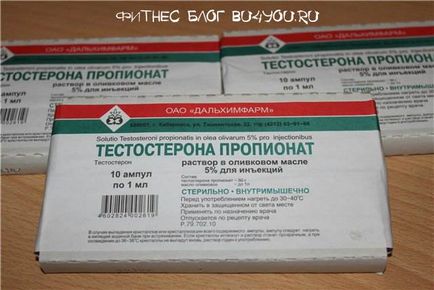 Tesztoszteron propionát (propionát) tesztoszteron-propionát