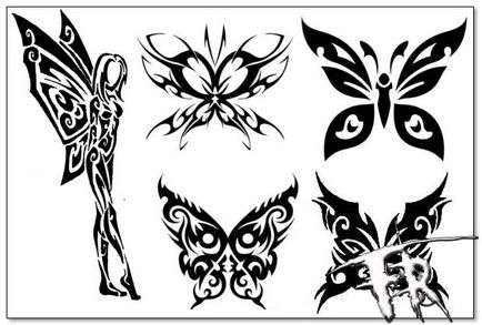 Stencils pentru tatuaje - henna, sclipici, sclipici, imprimare