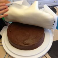 torta díszített öntött (dekoráció) Díszítő sütemények öntött