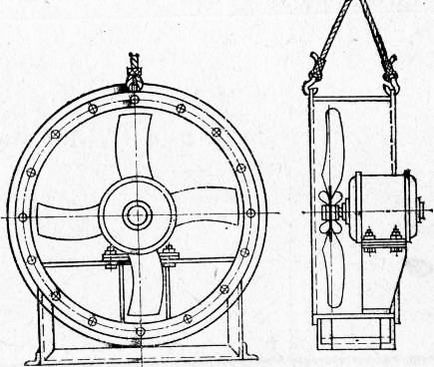 ventilátorok telepítése