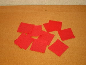 Valentin-kártyák a kezüket kifogyott a papír