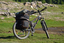 Bicicleta tourer din Ufa - Velkophod de Ufa - rezervor de apă Pavlovsky