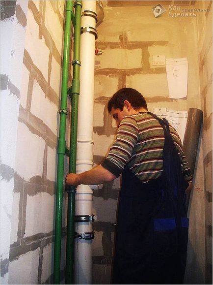 Вентиляція каналізації в приватному будинку фото