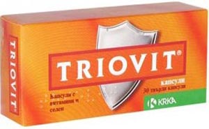 Vitamine cu mastopatie triovit, a, b, c, e, d