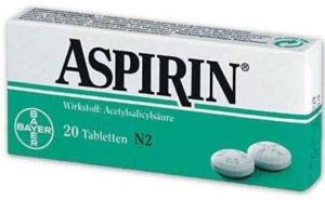 Efectul aspirinei (acid acetilsalicilic) și enalapril asupra potenței, potenței și potenței