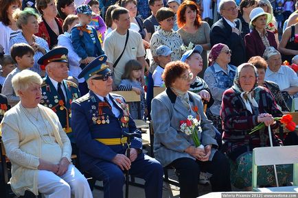 Toate tonurile procesiunii festive din Sarov dedicate zilei victoriei