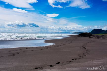 Plaja Halaktyrsky, kamchatkaland - excursii la Kamchatka