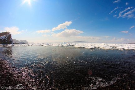 Plaja Halaktyrsky, kamchatkaland - excursii la Kamchatka