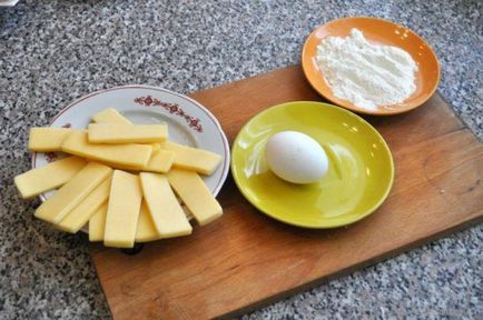 Beer táplálékra grillezett sajtos recept fényképpel (recept) Beer táplálékra grillezett sajtos recept egy fotó