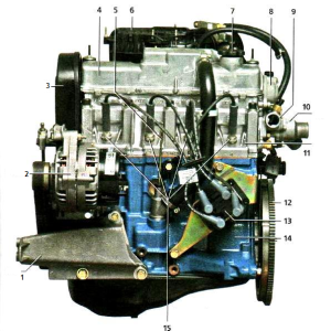 Schimbarea uleiului în orice motor cu grilă cu 8 valve, video