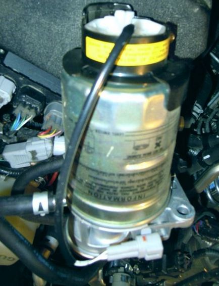 Înlocuirea filtrului de combustibil pentru motorul prado 150 diesel (decis) - 1 răspuns