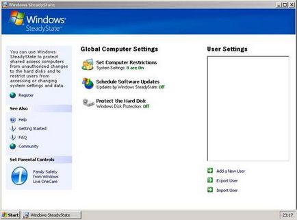 Protect Nyilvános számítógépek Windows állandósult, 2. rész
