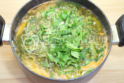 Supă verde cu sorrel, rețetă pas cu pas cu supe foto