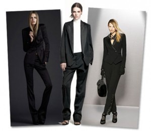 Femeie tuxedo, revista de moda on-line despre moda si stil, moda pentru el si ea