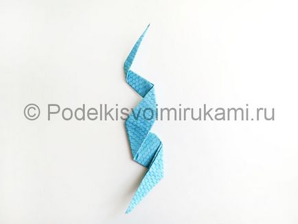 Snake a színes papír (színes) Snake a színes papír
