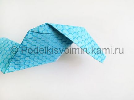 Snake a színes papír (papír) Snake a színes papír