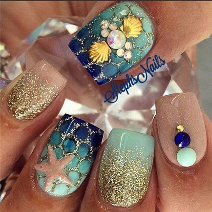 19 Фото дуже красивого дизайну нігтів за жовтень 2015
