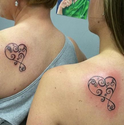30 чарівних парних татуювань зроблених мамами і їх дочками, умкра