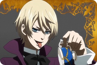 Alois trance, fekete komornyik, anime portál