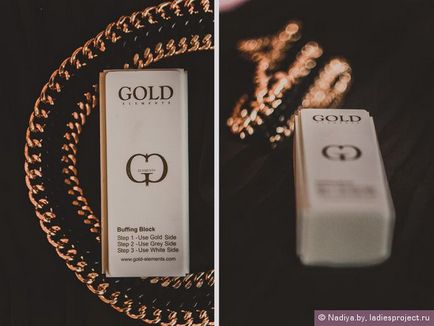 Баффі для полірування нігтів від gold elements - відгуки, фото і ціна