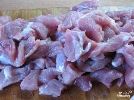 Баклажани, смажені зі свининою - покроковий рецепт з фото на