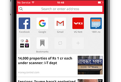 Browser pentru iPhone, descărcați Opera Mini pentru ios, opera