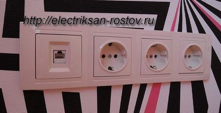 Az árak a villamos, villanyszerelő szolgáltatások, kábelezés Rostov-on-Don vezetékek a lakás ára és