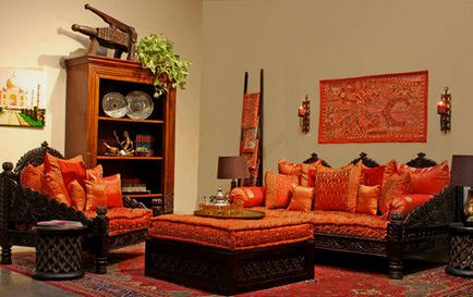 Чарівна вітальня в марокканському стилі (більше 35 фото)