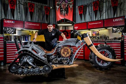 Azeroth Choppers legendás wow inspirálta a tervezők, hogy megteremtse a legmenőbb motorkerékpárok