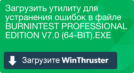 Що таке burnintest professional edition v7