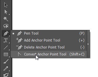 Convert anchor point tool - навігатор по інструментах illustrator