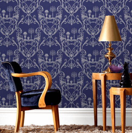 Culoare în design interior Idei indigo magicedesign